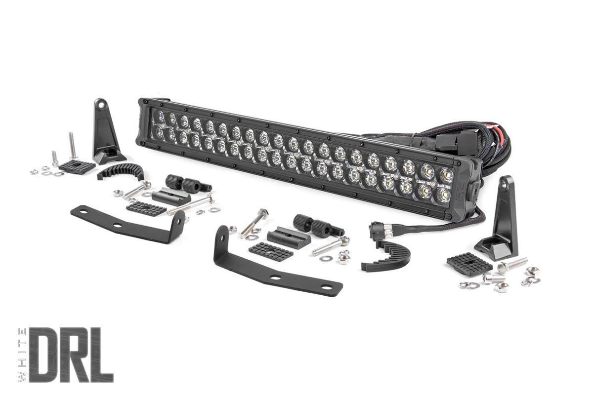 Nissan Titan XD LED Light Kit - Bumper Mount - Rough Country - 20